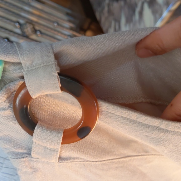 Melanie Lyne Wide Leg Linen Pants - Picture 4 of 16